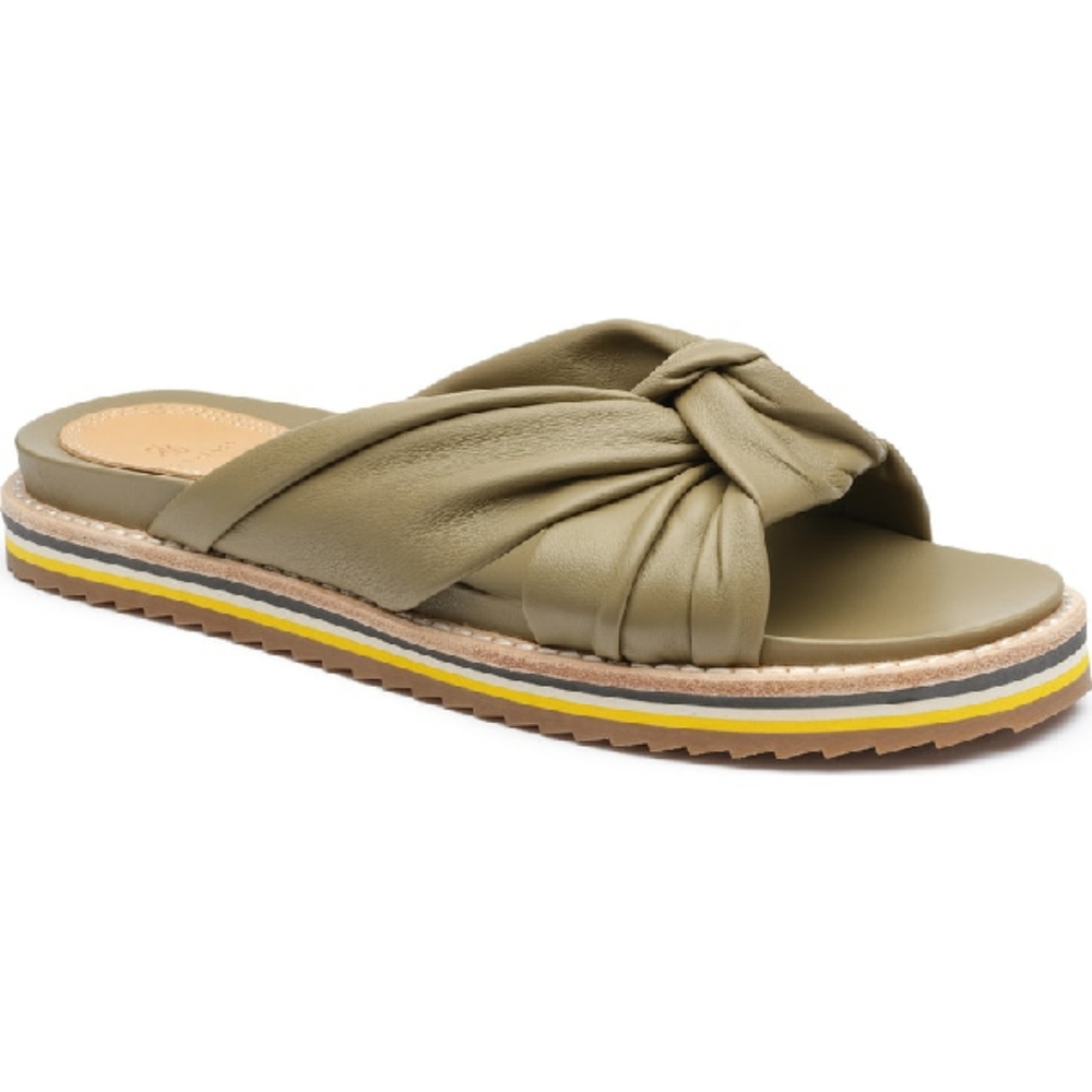 BILL BLASS PADGET KNOTTED SLIDE SANDAL SIZE 9